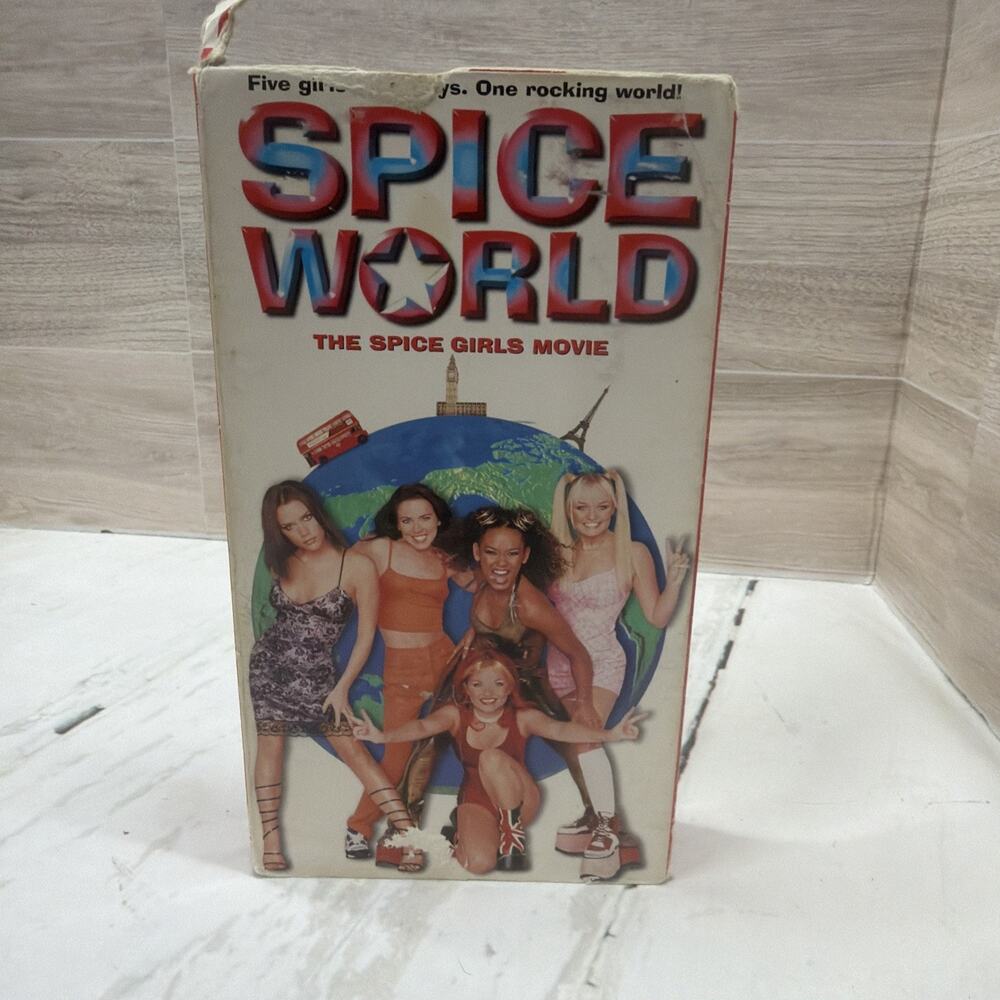 Spice World VHS 1997 Columbia Pictures - The Spice Girls Movie